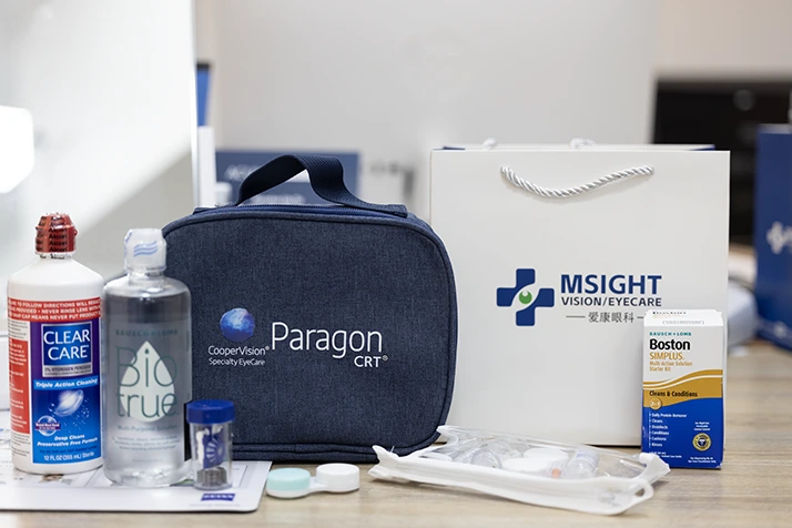 Contact care kit.